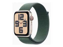 Смартчасовник APPLE Watch SE2 v3 Cellular 44mm Starlight Alu Case with Lake Green Sport Loop Смартчасовник APPLE Watch SE2 v3 Cellular 44mm Starlight Alu Case with Lake Green Sport Loop