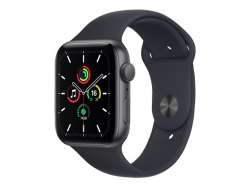 Смартчасовник APPLE Watch SE V2 GPS 44mm Space Gray Aluminium Case with Black Sport Band Regular