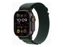 Смартчасовник APPLE Watch Ultra2 v2 Cellular 49mm Black Titanium Case with Dark Green Alpine Loop L Смартчасовник APPLE Watch Ultra2 v2 Cellular 49mm Black Titanium Case with Dark Green Alpine Loop L