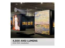 VIEWSONIC PA700X XGA 1024x768 4500AL 22000:1 contrast SuperColor technology 3D compatible TR1.94-2.16 1.1x zoom 27dB