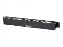 19 1U PatchLink Horizontal Cable Manager, front duct 38 x 76mm                          