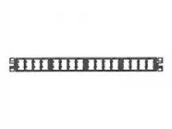 19 32 Port 1U High Density Snap-In Modular Patch Panel, RoHS complaint