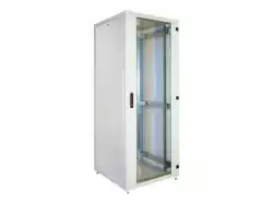 19 free-standing rack height 21U, width 600, depth 800, black (RAL 9005)