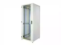 19 free-standing rack height 42U, width 800, depth 800, light grey (RAL 703