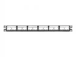 24 port patch panel with labels, supplied with 6 factory installed CFFPL4 type s