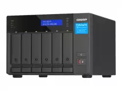 QNAP TVS-H674-I5-32G 6-bay QuTS hero NAS Intel Core i5-12400 6-core/12-thread up to 4.6GHz 32GB SO-DIMM