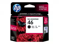 HP 46 original Ink cartridge Advantage Cartridge CZ637AE BFW Black