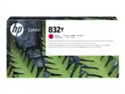 HP 832Y 1L Magenta Latex Ink Cartridge                          