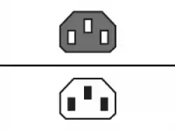 CISCO Power Cord Jumper C13-C14 Connectors 2 Meter Length