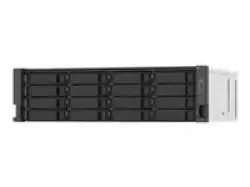 QNAP 16-bay Rackmount NAS AMD Ryzen V1000 series V1500B 4C/8T 2.2GHz 16GB DDR4 RAM 2x2.5GbE LAN optional 10GbE & M.2 NVMe/SATA