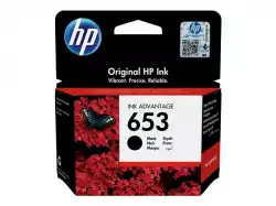 HP 653 Black Original Ink Advantage Cartridge                          