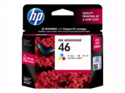 HP 46 original Ink cartridge Advantage Cartridge CZ638AE BFW Tri-Color