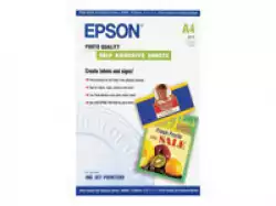 EPSON Photo Quality Ink Jet Paper self-adhesive DIN A4 167g/m2 10 Sheets