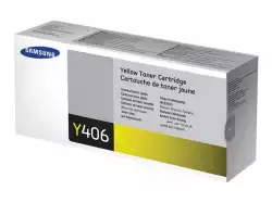 SAMSUNG CLT-Y406S/ELS Original Toner Gelb - Kompatibel mit CLP-360/365/365W, Xpress C410W CLX-3300/3305/3305W, Xpress C460W/C460FW