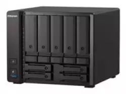 QNAP TS-H973AX-8G 9-bay NAS AMD Ryzen V1500B 8GB DDR4 SODIMM 5x2.5/3.5inch SATA 6Gbps + 2x2.5in U.2 NVMe PCIe Gen3 x4
