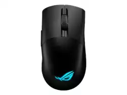 Asus ROG Keris Wireless AimPoint Gaming Mouse, Tri-mode connectivity (2.4GHz RF, Bluetooth, Wired), 36000 DPI sensor, 5 programmable buttons, ROG SpeedNova, Replaceable switches, Paracord cable, Black