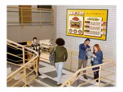 VIEWSONIC CDE7530 75inch 3840x2160 450 nits 1200:1 HDMI in x 2 USB-C x 1 HDMI out x 1 w/ RS232