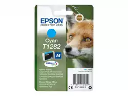 EPSON 1LB T1282 ink cartridge cyan standard capacity 3.5ml 1-pack blister without alarm