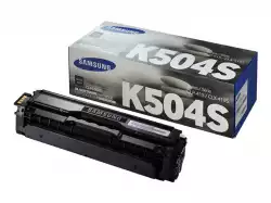 SAMSUNG CLT-K504S/ELS Original Toner Schwarz - Kompatibel mit CLP-415/ CLX-4195/ SL-C1810W/ SL-C1860FW