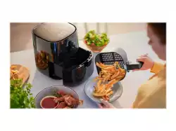 PHILIPS Airfryer Essential 800g Rapid Air Auto off Black