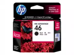 HP 46 original Ink cartridge Advantage Cartridge CZ637AE BFW Black                          