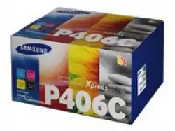 SAMSUNG CLT-P406C/ELS toner black and colour standard capacity 1-pack Rainbow toner kit (C/M/Y/K)