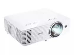 Acer Projector S1386WHn, DLP, Short Throw, WXGA (1280x800), 3600 ANSI Lumens, 20000:1, 3D, HDMI, VGA, LAN, RCA, Audio in, Audio out, VGA out, DC Out (5V/1A, USB-A), Speaker 16W, Bluelight Shield, 3.1kg, White