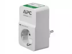 APC Essential Surgearrest PM1WU2 Surge protector AC 230V output connectors 1 Germany white