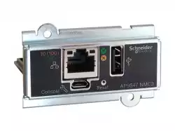 APC Network Management Card 3 UPS Network Management Cards for Easy UPS 3 Series 3-Phase remotely monitor and manage the UPS