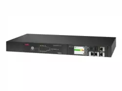 APC Rack Automatic Transfer Switch, 230V, 16A, C20 in, (8) C13 (1) C19 out