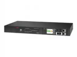 APC Rack Automatic Transfer Switch, 230V, 16A, C20 in, (8) C13 (1) C19 out