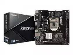 ASROCK Main Board Desktop H310CM-HDV (S1151, 2xDDR4,1xPCIe x16,1xPCI Ex1, 4 SATA3 ,GLAN,VGA,DVI,HDMI,USB 3.1 ) mATX retail