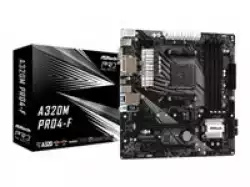 ASROCK Main Board Desktop A320M PRO4-F (AM4, 4xDDR4, 1xPCI-E x1, 1xPCI-E x16, HDMI, DVI-D, D-Sub, 4 SATA3, mATX, retail)