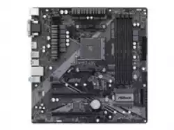 ASROCK Main Board Desktop B450M PRO4 (AM4, 4xDDR4, 1x PCIe 3.0 x16, 1x PCIe 2.0 x16, 1x PCIe 2.0 x1, 4x SATA III, RAID 0,1,10, 1x Ultra M.2 PCIe Gen3 x4, 1x M.2 SATA3, 1x COM Port header, 8x USB 3.0, GLAN, VGA, HDMI, DVI) mATX, Retail