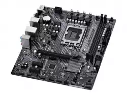 ASROCK Main Board Desktop H610M-HDV/M.2 (S1700, 2x DDR4, 1x PCIe x16, 2x PCIe x1, 4x SATA3 6.0Gb/s, 1x m.2 PCIe, 4x USB 3.2, 5x USB 2.0, 1x Com port header, 1x VGA, 1x HDMI, 1x DP 1.4, 1x GLAN, mATX) Retail