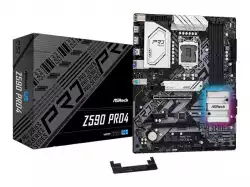 ASROCK Main Board Desktop Z590 chipset (S1200, 4x DDR4, 2x PCIe x16, 3x PCIe x1, 6x SATA3, 2x M.2, 4x USB3.0, 2x USB2.0, GLAN, 1x HDMI, 1x DP) ATX.