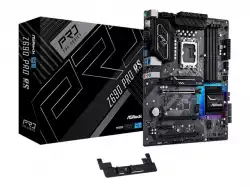 ASROCK Main Board Desktop Z690 PRO RS (S1700, Z690, 4x DDR4, 3x PCIe x16, 2x PCIe x1, 8x SATA3 6.0Gb/s, 2x m.2 PCIe Gen4x4, RAID 0,1,5,10, 9x USB 3.2, 1x RJ-45 2.5G Lan, HDMI, DP, ATX, Retail