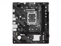 ASROCK MB Desktop H610M-H2/M.2, S1700, 2x DDR5, 1x PCIe 4.0 x16, 1x PCIe 3.0 x1, 1x SSD Ultra M.2 PCIe, 4x SATA3 6.0Gb/s, 4x USB 3.2, 6x USB 2.0, 1x VGA, 2x HDMI, 1x GLAN, mATX.