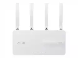 Asus Business Router & Access Point ExpertWiFi EBR63, AX3000, Dual-Band, Quad-Core 1.7GHz CPU, 256MB/512MB Flash/RAM, Gigabit, OFDMA, Beamforming, Switch & Security Gateway, 5 SSIDs, VLAN, SDN, site-to-sit VPN, wall mounting, White