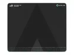 Asus ROG Hone Ace Aim Lab Edition Gaming Mouse Pad, 508 X 420 x 3 mm, Large Size, Soft, Hybrid Cloth Material, Non-Slip Rubber Base, Esports & FPS Gaming,Black