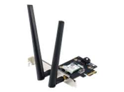 ASUS PCE-AX1800 Dual-Band WiFi 6 802.11ax Bluetooth 5.2 PCIe Adapter                          