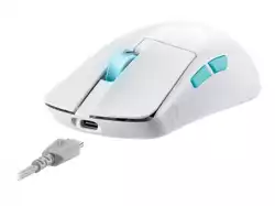 Asus ROG Harpe Ace Aim Lab Edition Gaming Mouse, 54 g Ultra-Lightwieght, Connectivity (2.4GHz RF, Bluetooth, Wired), 36K DPI Sensor, 5 Programmable Buttons, ROG SpeedNova, Esports & FPS Gaming