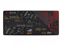 ASUS ROG Scabbard II EVA Edition extended gaming mouse pad protective nano coating water oil dust repellant surfece anti-fray