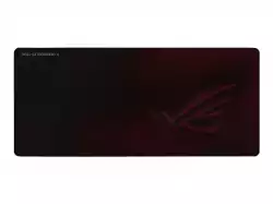 Asus ROG SCABBARD II is extended gaming mouse pad with protective nano-coating for a water-, oil-and dust-repellant surface, with anti-fray, flat-stitched edges and a non-slip rubber base