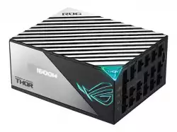 ASUS ROG THOR 1600W Titanium Power Supply Digital Power Control ROG heatsinks PCIe Gen 5.0