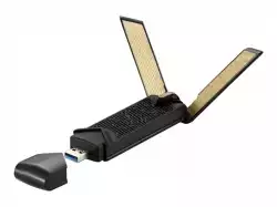 ASUS USB-AX56 w/o CRADLE AX1800 Dual-band USB client card 802.11ax 1201/867Mbps