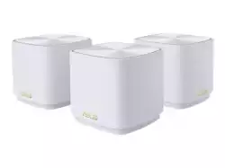 Asus Mesh WiFi system, ZenWiFi XD5 3PK, AX3000, Dual-Band, coverage up to 700m2, Quad-Core 1.7GHz CPU, 128MB/512MB Flash/RAM, Gigabit, AiProtection Classic, Traditional QoS, VPN server/client, IPTV, OFDMA, Beamforming, AiMesh, Black