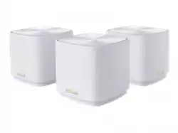 Asus Mesh WiFi system, ZenWiFi XD5 3PK, AX3000, Dual-Band, coverage up to 700m2, Quad-Core 1.7GHz CPU, 128MB/512MB Flash/RAM, Gigabit, AiProtection Classic, Traditional QoS, VPN server/client, IPTV, OFDMA, Beamforming, AiMesh, Black