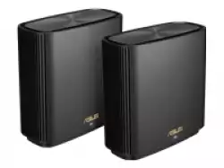 Asus Mesh WiFi system, ZenWiFi XT9 2PK, AX7800, Tri-Band, coverage up to 530m2, Quad-Core 1.7GHz CPU, 256MB/1GB Flash/RAM, 2.5G port, AiProtection Pro, Adaptive QoS, VPN server/client, IPTV, OFDMA, Beamforming, Link Aggregation, AiMesh, Black
