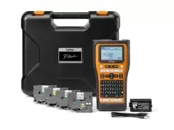 Brother PT-E560BTSP Handheld Industrial Labelling system + 1x TZEFX231, TZES241, TZES251, TZES651